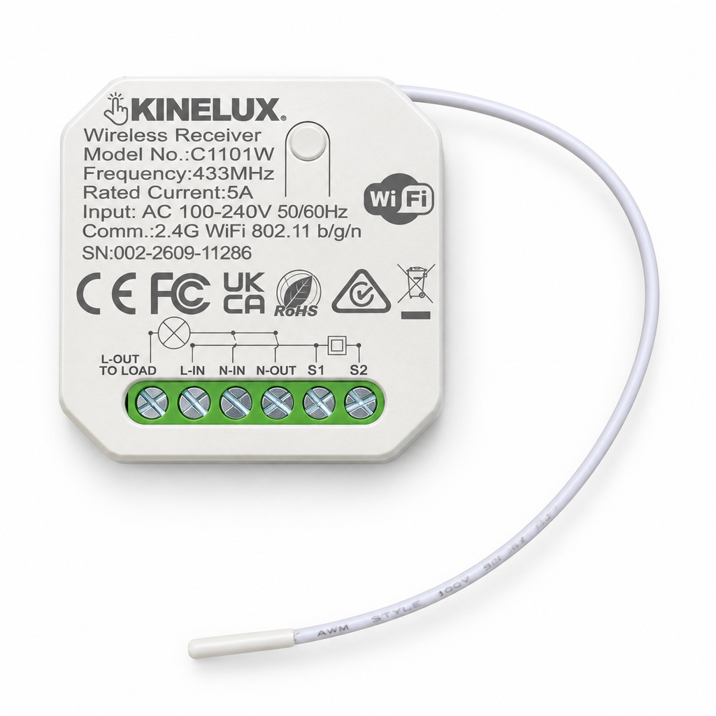 Detalle del receptor Kinelux C1101W